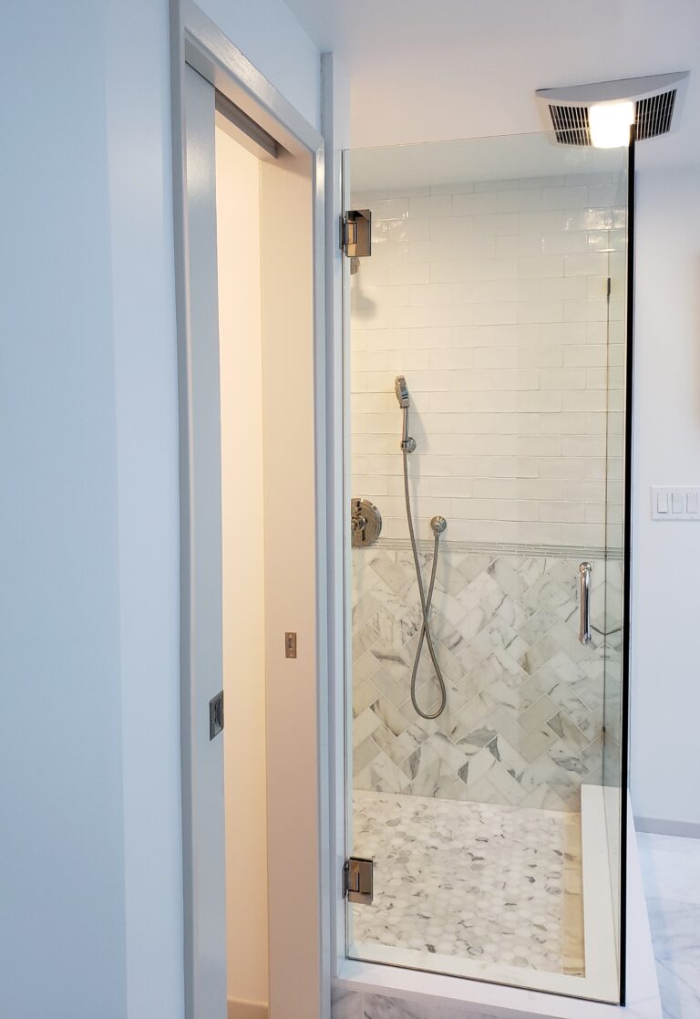 Shower Remodel with Custom Tile Work