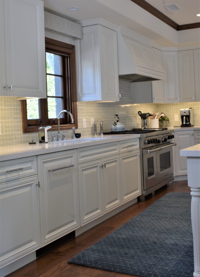 Kitchen Remodel, Custom Tile, Backsplash, Hardware, Custom Painting, Custom Range Hood